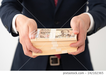 A man with a bunch A man with a bunch 142102365