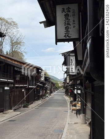 Townscape and old townscape of Narai-juku Townscape and old townscape of Narai-juku 142102416