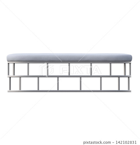soft pouf isolate on a transparent background, interior furniture, 3D illustration, cg render soft pouf isolate on a transparent background, interior furniture, 3D illustration, cg render 142102831