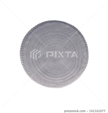 soft pouf isolate on a transparent background, interior furniture, 3D illustration, cg render soft pouf isolate on a transparent background, interior furniture, 3D illustration, cg render 142102877