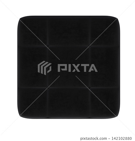soft pouf isolate on a transparent background, interior furniture, 3D illustration, cg render soft pouf isolate on a transparent background, interior furniture, 3D illustration, cg render 142102880