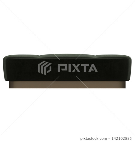 soft pouf isolate on a transparent background, interior furniture, 3D illustration, cg render soft pouf isolate on a transparent background, interior furniture, 3D illustration, cg render 142102885
