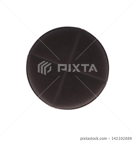soft pouf isolate on a transparent background, interior furniture, 3D illustration, cg render soft pouf isolate on a transparent background, interior furniture, 3D illustration, cg render 142102889