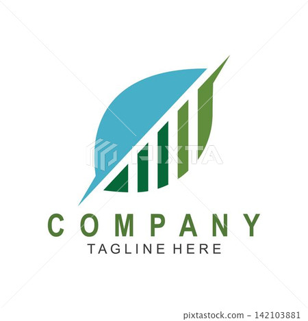 Green finance symbol with dollar sign and leaf logo design Green finance symbol with dollar sign and leaf logo design 142103881