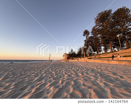 Cottesloe Beach bathed in the sunset, Perth, Western Australia Cottesloe Beach bathed in the sunset, Perth, Western Australia 142104764