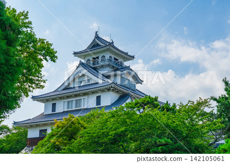長濱城,重建的城堡塔樓,滋賀縣長濱市;長濱城歷史博物館 長濱城,重建的城堡塔樓,滋賀縣長濱市;長濱城歷史博物館 142105061