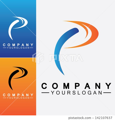 Letter P Logo vector illustration design Letter P Logo vector illustration design 142107637