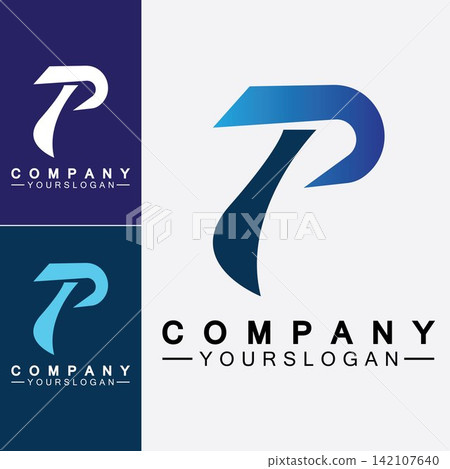 Letter P Logo vector illustration design Letter P Logo vector illustration design 142107640