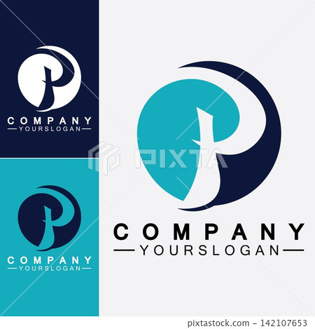 Letter P Logo vector illustration design Letter P Logo vector illustration design 142107653