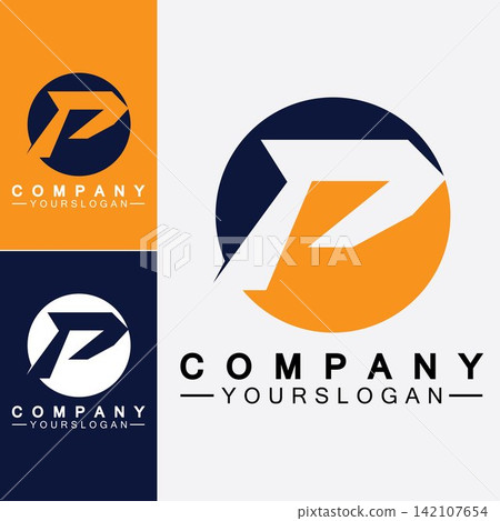 Letter P Logo vector illustration design Letter P Logo vector illustration design 142107654