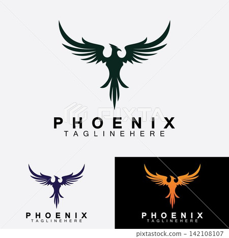 Phoenix logo Vector Illustration Design Template Phoenix logo Vector Illustration Design Template 142108107