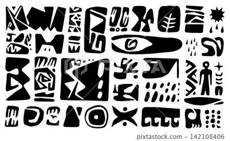Nature life form on the earth , human plants animals space abstract graphic illustration Nature life form on the earth , human plants animals space abstract graphic illustration 142108406