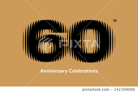 Anniversary logo or emblem design for event. Anniversary logo or emblem design for event. 142109080