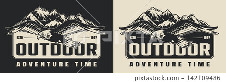 Adventure emblem eagle mountains Adventure emblem eagle mountains 142109486