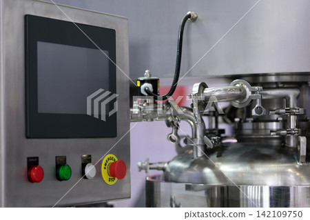touchscreen control panel of chemical equipment touchscreen control panel of chemical equipment 142109750