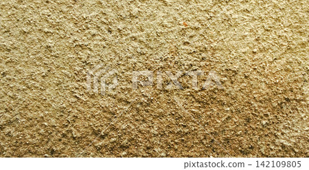 Rough plaster wall texture with a sandstone finish. Rough plaster wall texture with a sandstone finish. 142109805