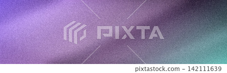 Abstract wide grainy background with a soft blur gradient in purple, violet, mauve, and teal tones. Perfect for modern web banners, wallpapers, and print media Abstract wide grainy background with a soft blur gradient in purple, violet, mauve, and teal tones. Perfect for modern web banners, wallpapers, and print media 142111639