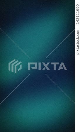 Abstract grainy background featuring a deep blend of teal, dark blue, and cyan hues. This blurred vertical texture is perfect for modern banners and wallpapers Abstract grainy background featuring a deep blend of teal, dark blue, and cyan hues. This blurred vertical texture is perfect for modern banners and wallpapers 142111690