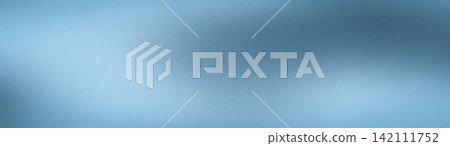 Wide abstract light blue and silver grainy gradient background with a soft noise texture Wide abstract light blue and silver grainy gradient background with a soft noise texture 142111752