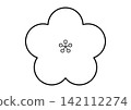 Simple plum icon Simple plum icon 142112274