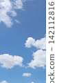 Summer blue sky and white clouds 142112816