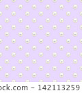 Pastel purple pearl pattern, a cute background pattern with pearl accents. 142113259