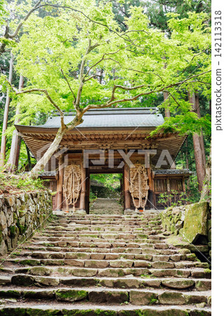 [滋賀縣東近江市] 久多羅寺、仁王門 142113318