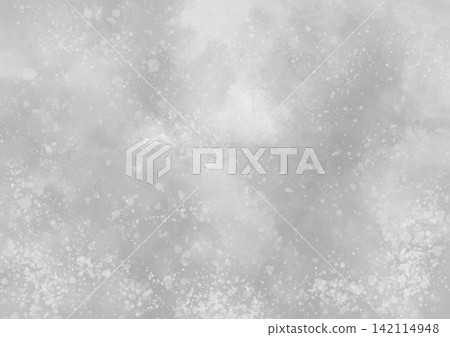 夢幻般的水彩紋理背景,飄落的雪花。 夢幻般的水彩紋理背景,飄落的雪花。 142114948