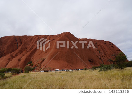 Uluru scenery from a trekking trail, Australia Uluru scenery from a trekking trail, Australia 142115256