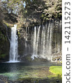 Shiraito Falls with a rainbow 142115273
