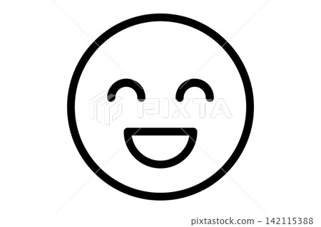 Facial expression: smile Facial expression: smile 142115388