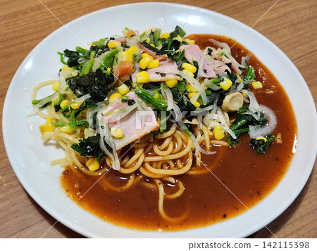 名古屋特色:芡汁義大利麵 - 鄉村風味和大力水手 名古屋特色:芡汁義大利麵 - 鄉村風味和大力水手 142115398