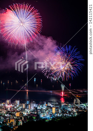 [靜岡縣]熱海的百萬夜景和海上煙火 142115421