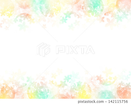 Colorful floral background Colorful floral background 142115756