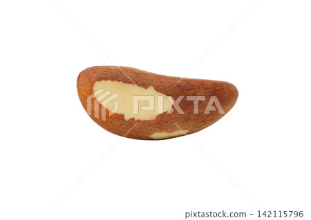 Single nut isolated on a white background for snacks, PNG Single nut isolated on a white background for snacks, PNG 142115796