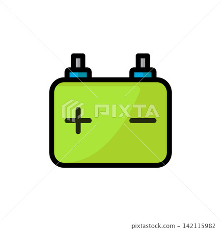 accu battery icon design vector template accu battery icon design vector template 142115982