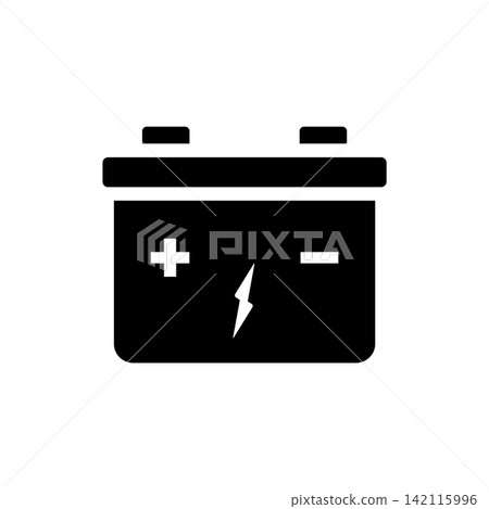 accu battery icon design vector template 142115996