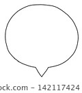 [Decoration] Bottom speech bubble [Speech bubble] 142117424