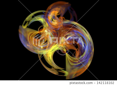 Crazy mystical coloured light effects. Incredible combinations of abstract light lines Crazy mystical coloured light effects. Incredible combinations of abstract light lines 142118102
