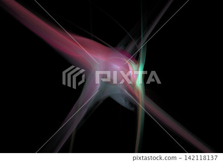 Crazy mystical coloured light effects. Incredible combinations of abstract light lines Crazy mystical coloured light effects. Incredible combinations of abstract light lines 142118137