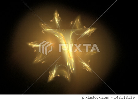 Crazy mystical coloured light effects. Incredible combinations of abstract light lines 142118139