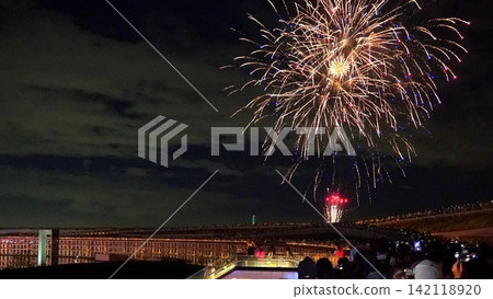 Osaka-Kansai Expo 2025: The Grand Roof Ring and Fireworks Osaka-Kansai Expo 2025: The Grand Roof Ring and Fireworks 142118920