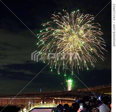 Osaka-Kansai Expo 2025: The Grand Roof Ring and Fireworks Osaka-Kansai Expo 2025: The Grand Roof Ring and Fireworks 142118922