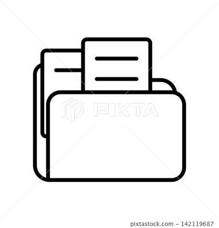 Folder icon vector design templates Folder icon vector design templates 142119687