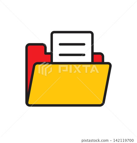 Folder icon vector design templates Folder icon vector design templates 142119700