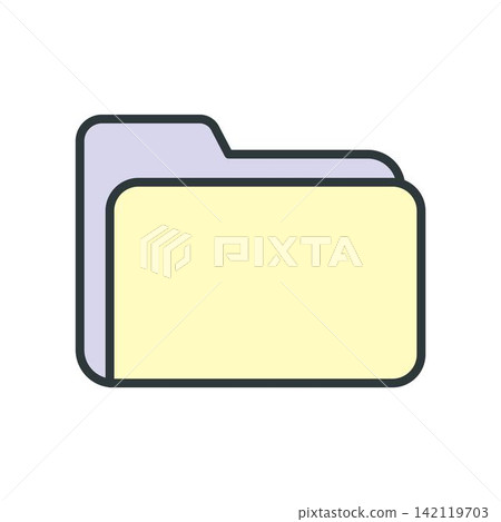 Folder icon vector design templates Folder icon vector design templates 142119703