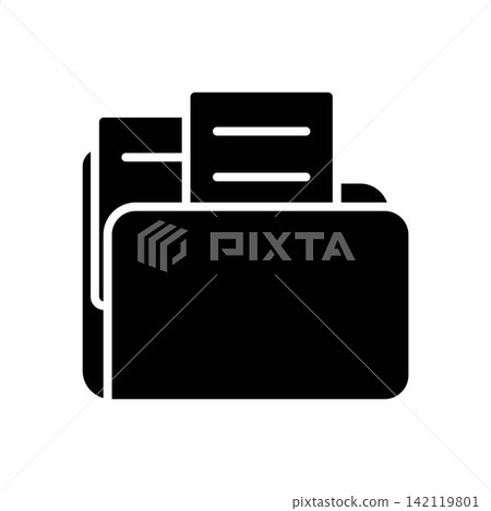Folder icon vector design templates Folder icon vector design templates 142119801