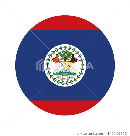 Flag of Belize design templates simple and modern Flag of Belize design templates simple and modern 142119852