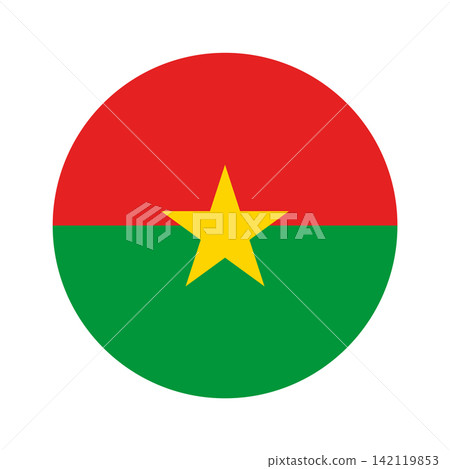 Flag of Burkina Faso design templates simple and modern Flag of Burkina Faso design templates simple and modern 142119853