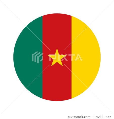 Flag of Cameroon design templates simple and modern 142119856